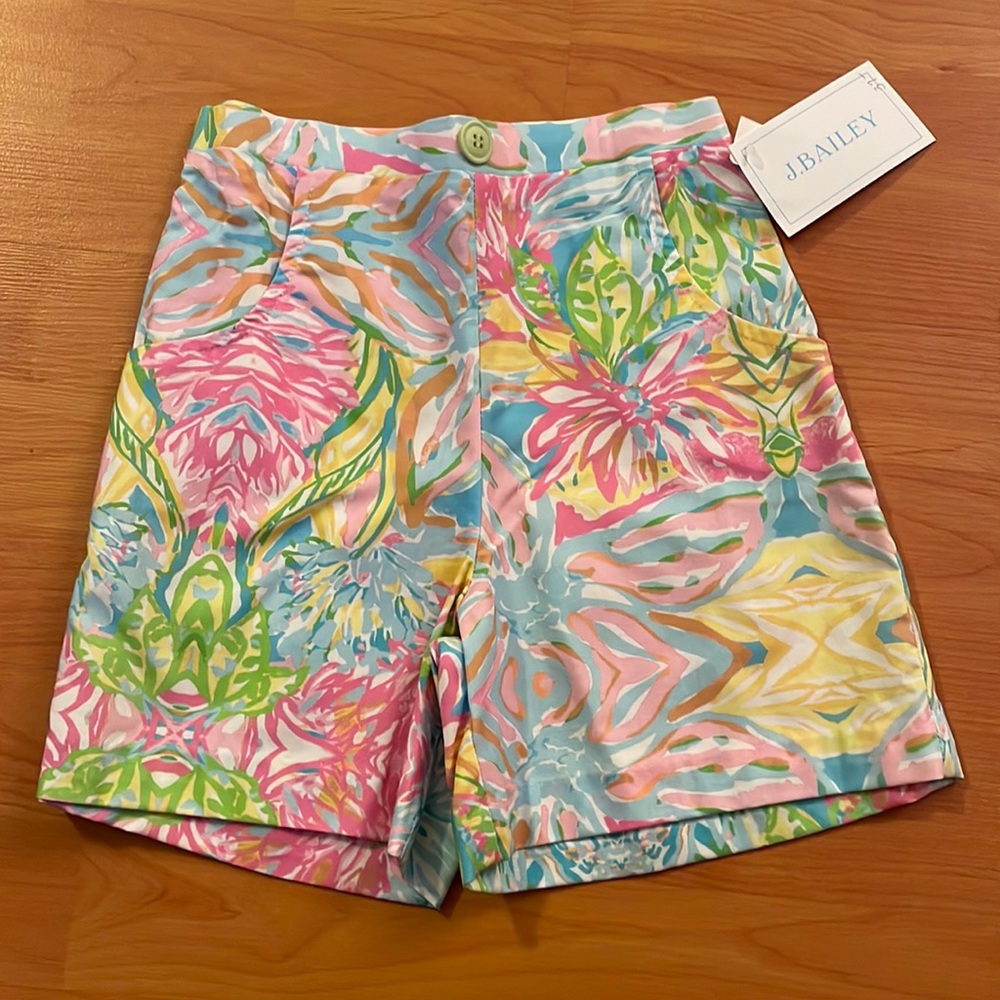 J. Bailey poolside girls’ shorts, size 12